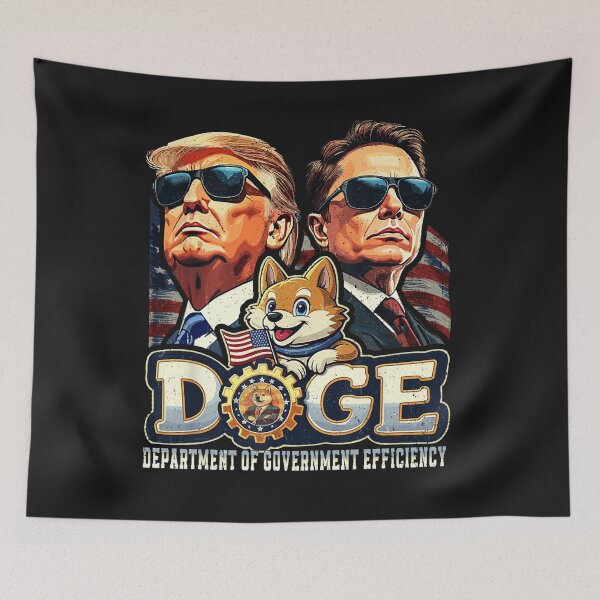 Item preview, D.O.G.E DOGE Department Of Government Efficiency designed and sold by MackenzieBin.
