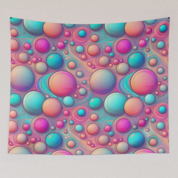 Item preview, Bubble Bath: A relaxing pattern with bubbles of various sizes, creating a soothing and calming atmosphere. designed and sold by Grang Art Artistic Designs.