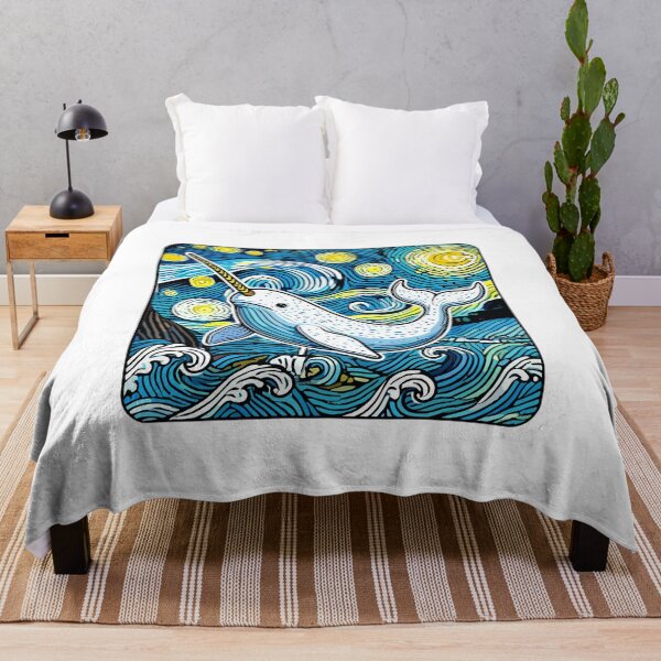 Item preview, Funny Narwhal Expressionism designed and sold by TKsTees.