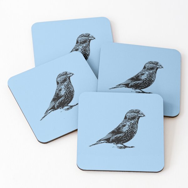 Item preview, Parrot Crossbill Black Design  designed and sold by designsasstultd.