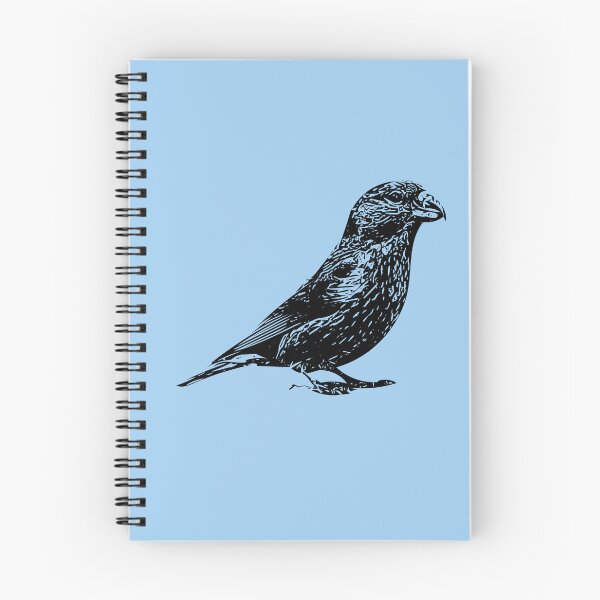 Item preview, Parrot Crossbill Black Design  designed and sold by designsasstultd.