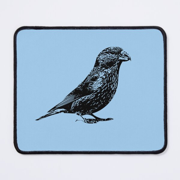 Item preview, Parrot Crossbill Black Design  designed and sold by designsasstultd.
