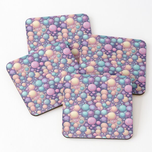 Item preview, Bubble Dreams: A cheerful pattern with colorful bubbles floating in a sky of endless possibilities. designed and sold by Grang Art Artistic Designs.