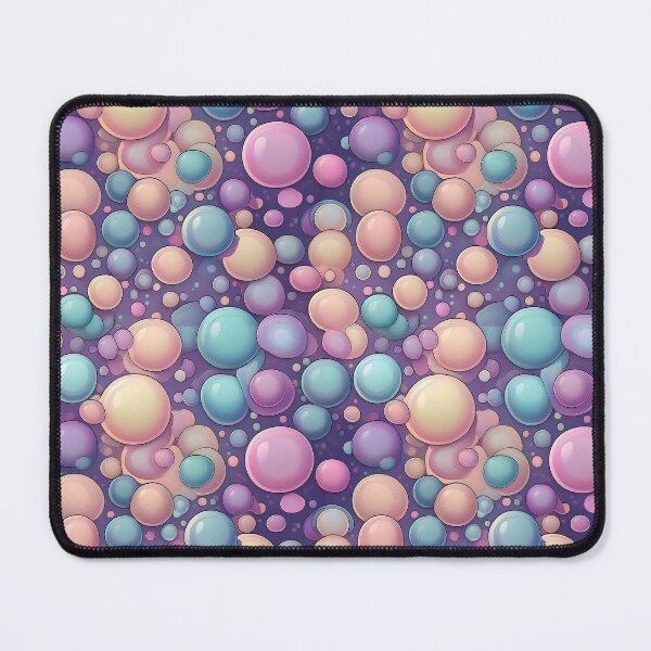 Item preview, Bubble Dreams: A cheerful pattern with colorful bubbles floating in a sky of endless possibilities. designed and sold by Grang Art Artistic Designs.