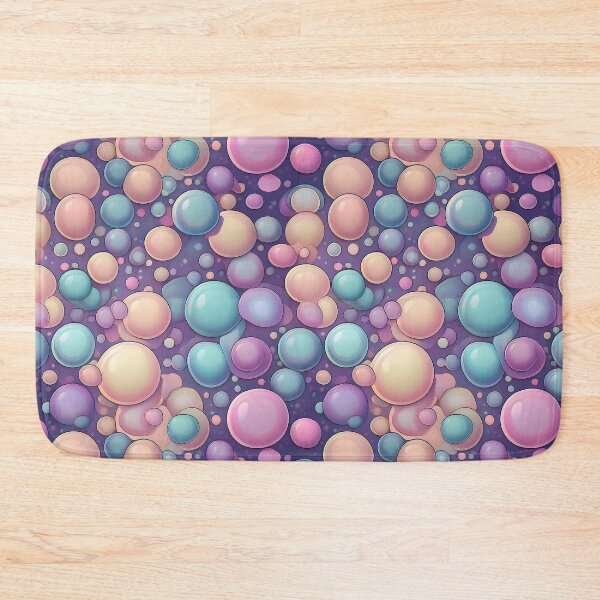 Item preview, Bubble Dreams: A cheerful pattern with colorful bubbles floating in a sky of endless possibilities. designed and sold by Grang Art Artistic Designs.