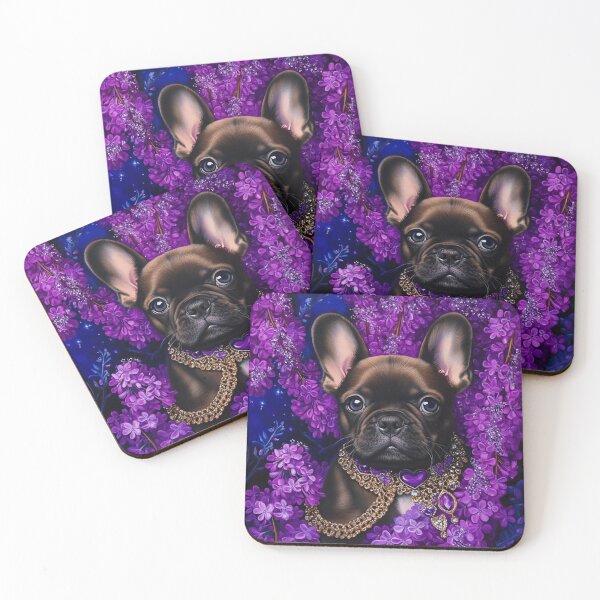Item preview, Frenchie And Jacaranda designed and sold by Nocturne  Paws.