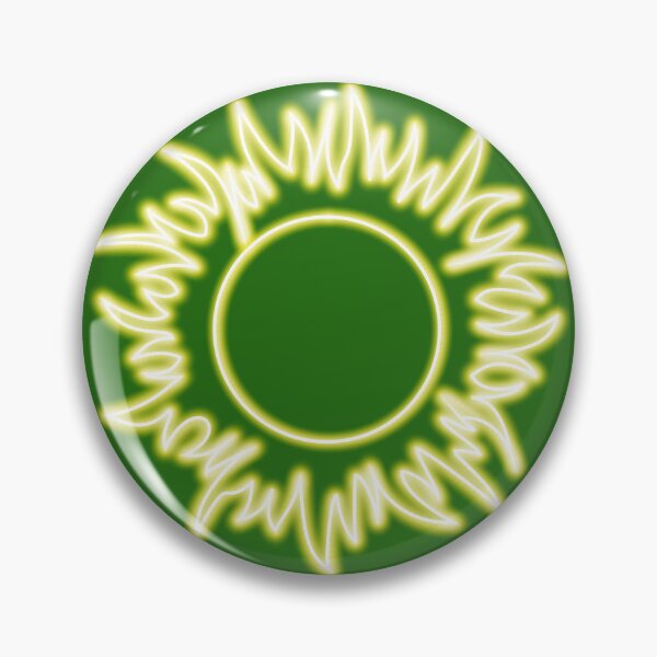 Item preview, Neon effect sun design #1 green background designed and sold by PEB-creative24.