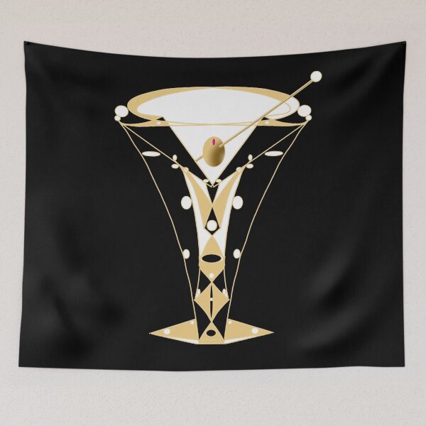 Item preview, LA Martini designed and sold by MidCenturyMama.