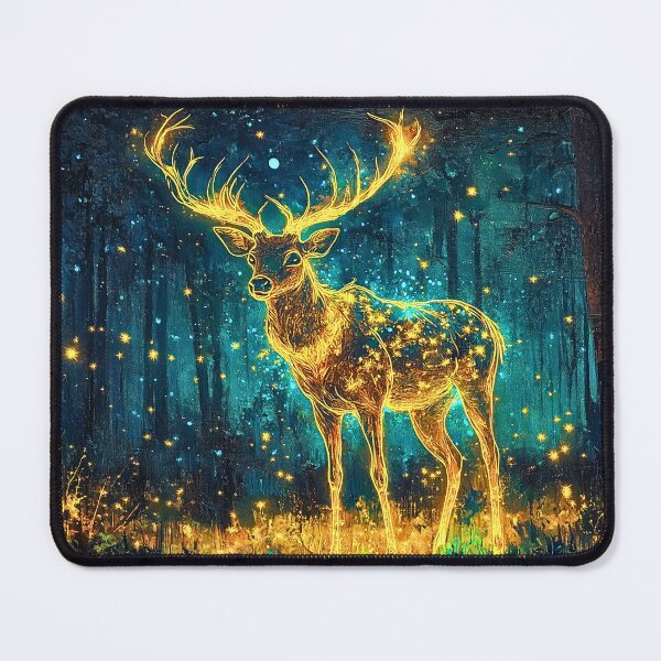 Item preview, Glowing Deer designed and sold by ACastilloArt.