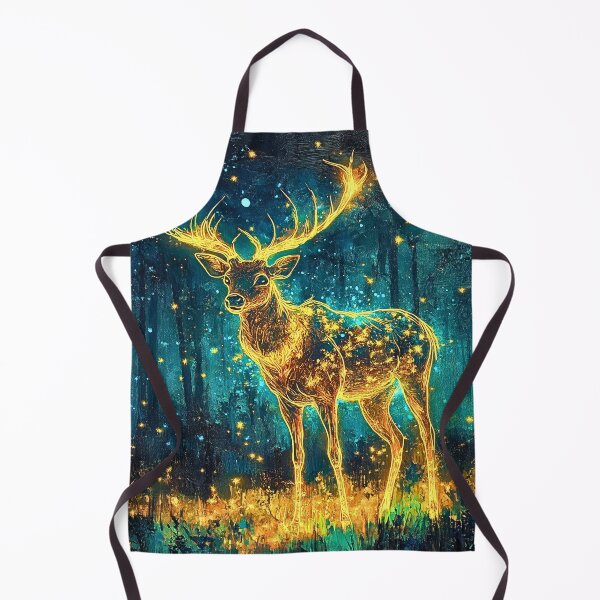Item preview, Glowing Deer designed and sold by ACastilloArt.