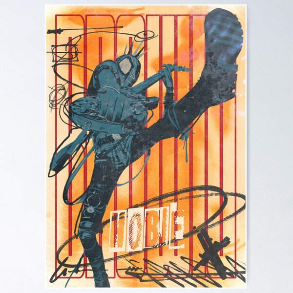 Item preview, Hobie Brown Spider Punk poster designed and sold by The-Frog-Person.