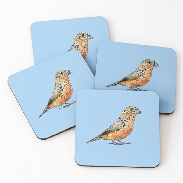 Item preview, Parrot Crossbill Black Alternate Design  designed and sold by designsasstultd.