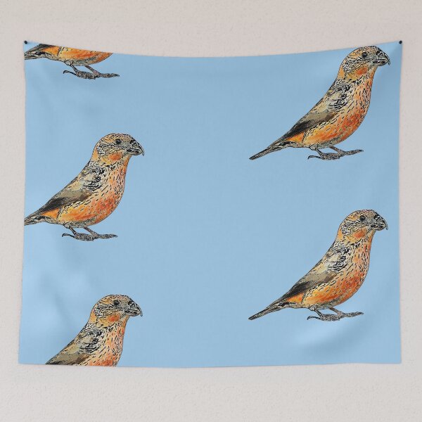 Item preview, Parrot Crossbill Black Alternate Design  designed and sold by designsasstultd.