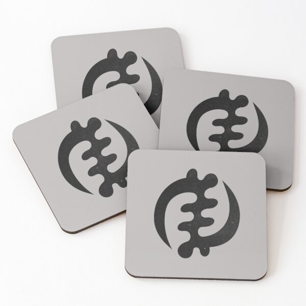 Item preview, Ghanaian Folkloric symbol, "Gye Nyame", African artwork, Black art, Tribal artistry designed and sold by Afrocarribe.