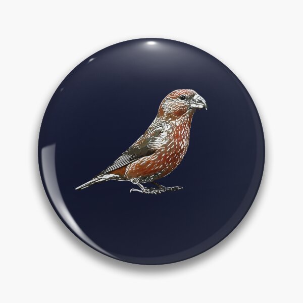 Item preview, Parrot Crossbill White Alternate Design  designed and sold by designsasstultd.