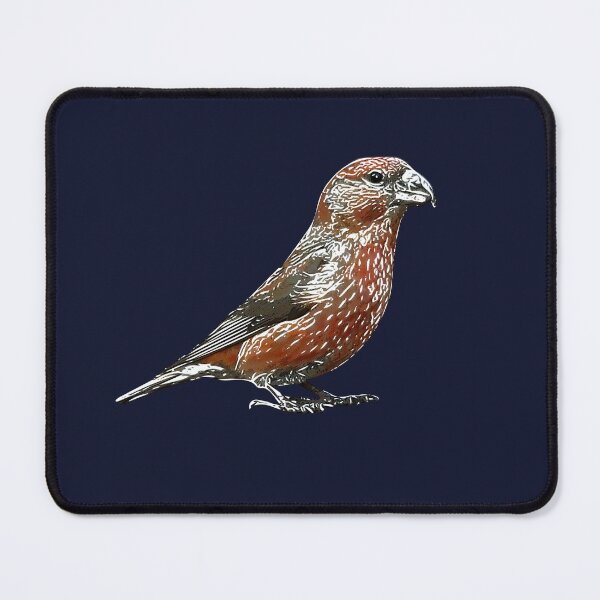 Item preview, Parrot Crossbill White Alternate Design  designed and sold by designsasstultd.