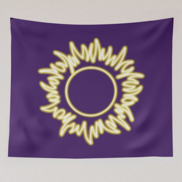 Item preview, Neon effect sun design #1 purple background designed and sold by PEB-creative24.