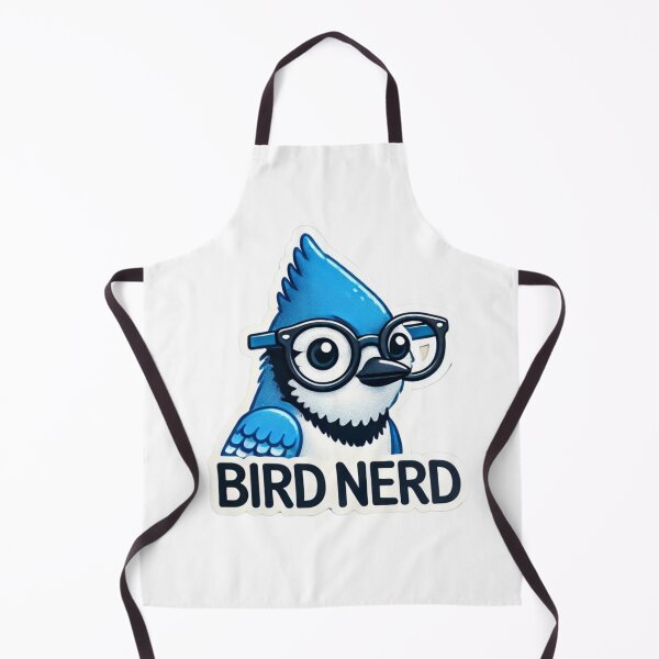 Item preview, Bird Nerd Blue Jay with glasses designed and sold by BrinaandPops.