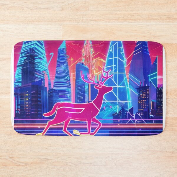 Item preview, Neon Reindeer Christmas 2 designed and sold by Cookbeat.