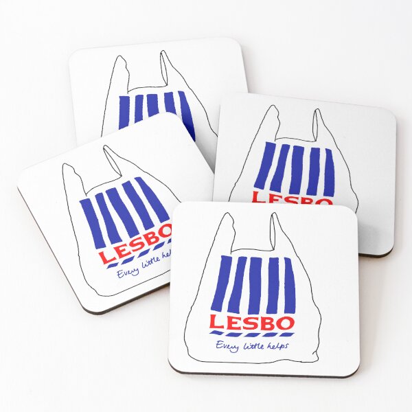 Item preview, Lesbian Supermarket 'Lesbo' plastic bag designed and sold by chloebushart.