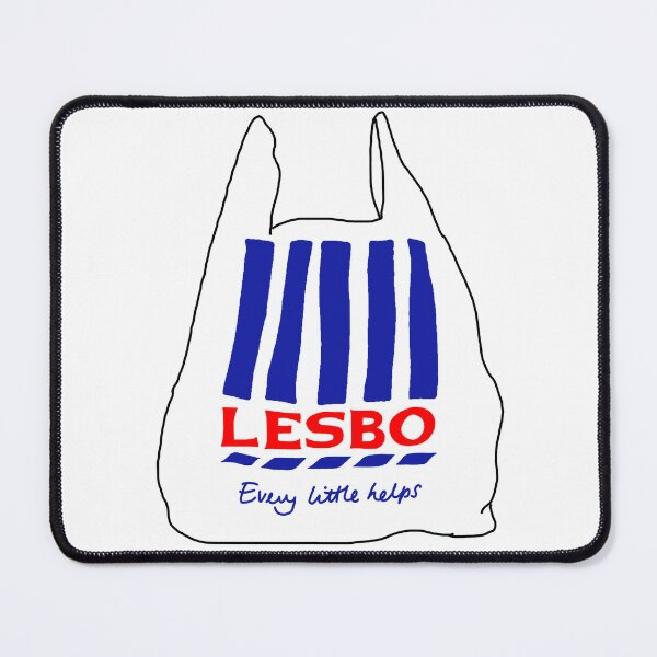 Artikel-Vorschau von Plastiktüte „Lesbo“ aus dem Lesben-Supermarkt, designt und verkauft von chloebushart.
