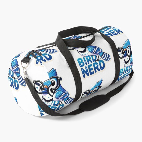 Item preview, Bird Nerd Blue Jay with glasses designed and sold by BrinaandPops.