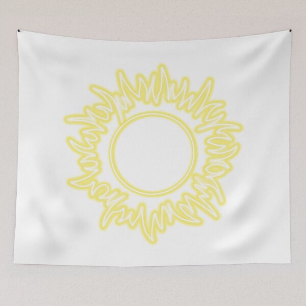 Item preview, Neon effect sun design #1 white background designed and sold by PEB-creative24.
