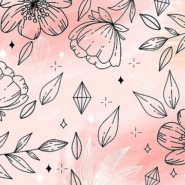 Artwork thumbnail, Pink Flower Background by TrueMotion