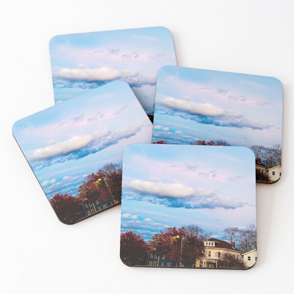 Item preview, Fantastic Clouds Hover Over Village  designed and sold by Heartlight88.