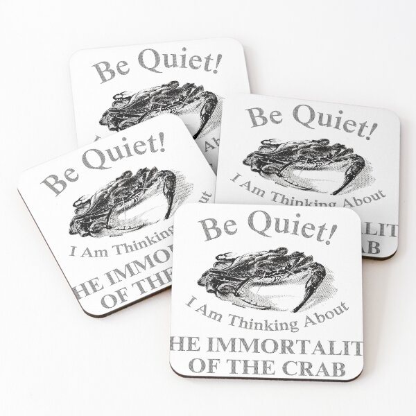 Item preview, thinks about carcinization in silence designed and sold by funsizedshark.