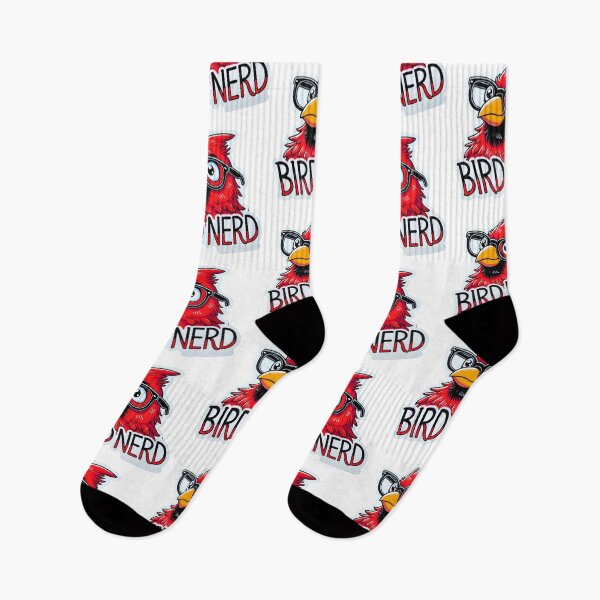 Item preview, Bird Nerd Red Cardinal with glasses designed and sold by BrinaandPops.