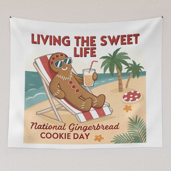 Item preview, T-Shirt Design Trending: NATIONAL GINGERBREAD COOKIE DAY designed and sold by ForeverPrintsOK.