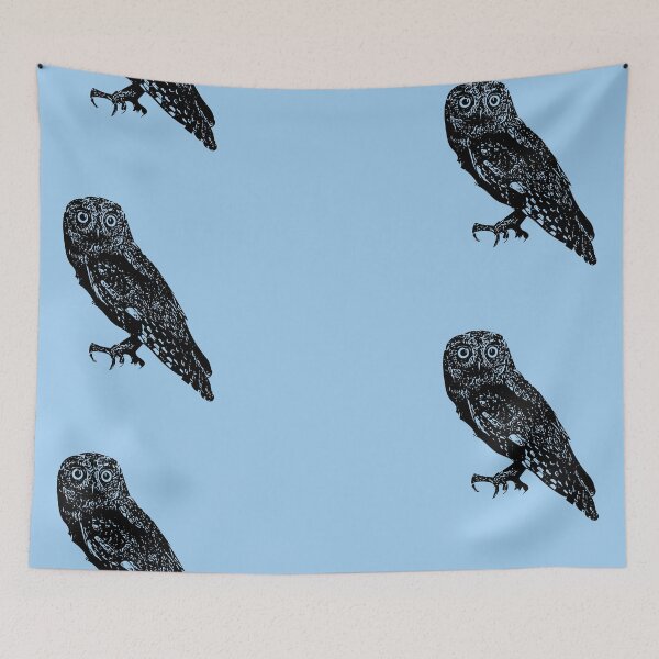 Item preview, Eurasian Scops-Owl Black Design  designed and sold by designsasstultd.
