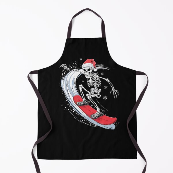 Item preview, Santa sceleton on snowboard designed and sold by Dot1001.