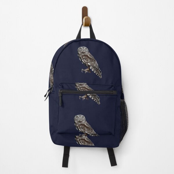 Item preview, Eurasian Scops-Owl White Alternate Design  designed and sold by designsasstultd.