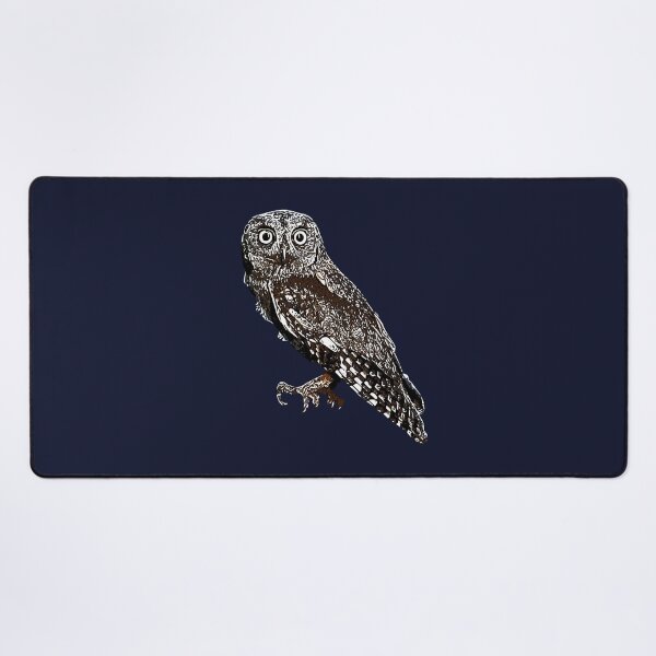 Item preview, Eurasian Scops-Owl White Alternate Design designed and sold by designsasstultd.