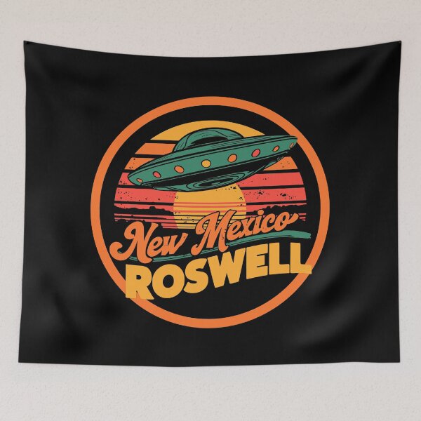 Item preview, Roswell New Mexico UFO designed and sold by Traveldrawings.