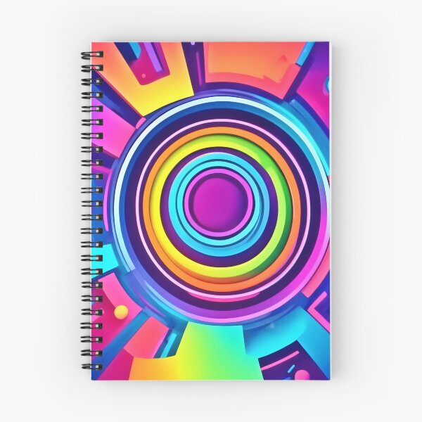 Item preview, Vibrant Psychedelic Vortex Art designed and sold by Health And Fitness Posts e-Store.