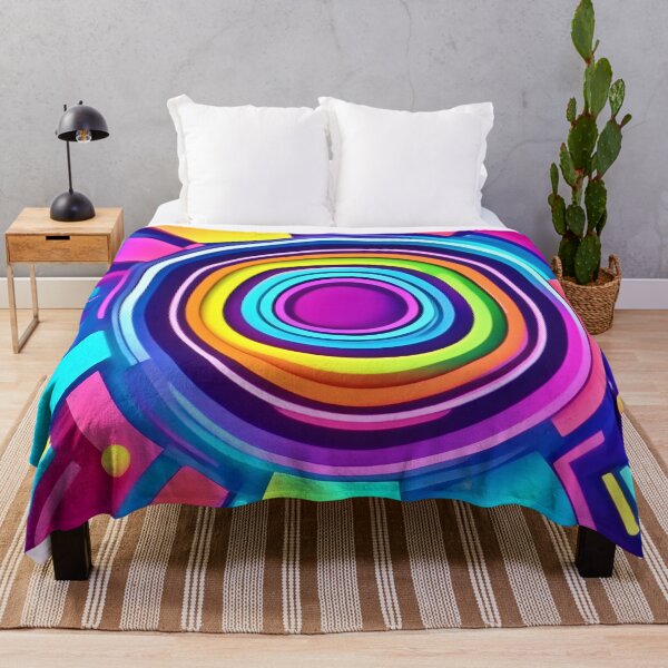 Item preview, Vibrant Psychedelic Vortex Art designed and sold by Health And Fitness Posts e-Store.