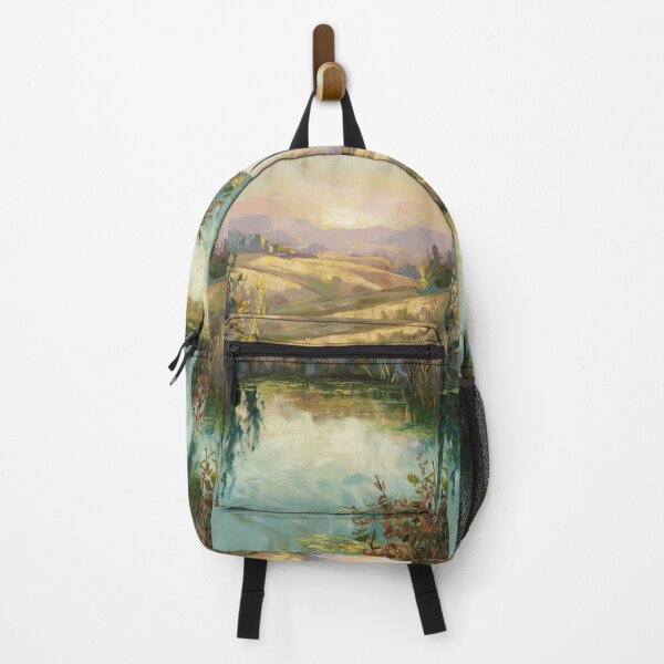 Item preview, Serene French Countryside Landscape at Dawn. Art By Carraann designed and sold by CARRAANN.
