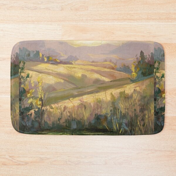 Item preview, Serene French Countryside Landscape at Dawn. Art By Carraann  designed and sold by CARRAANN.
