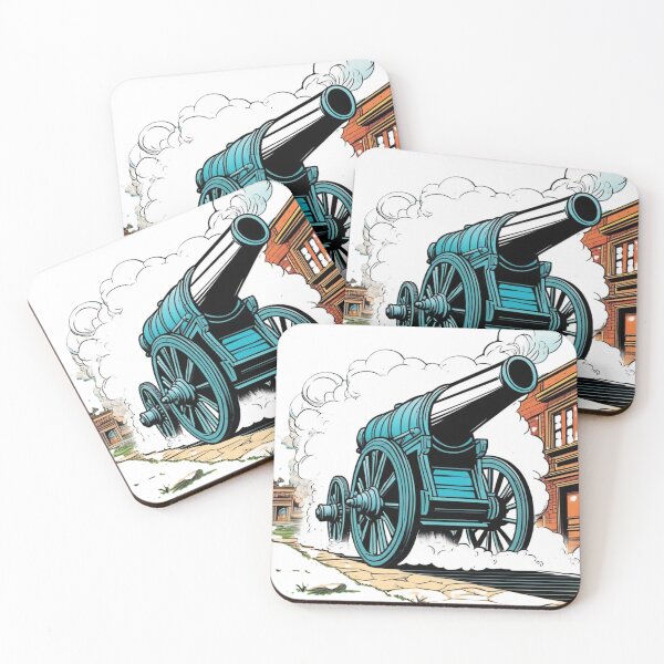 Item preview, antique cannon designed and sold by OxiSkor.