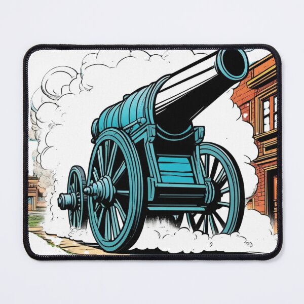 Item preview, antique cannon designed and sold by OxiSkor.