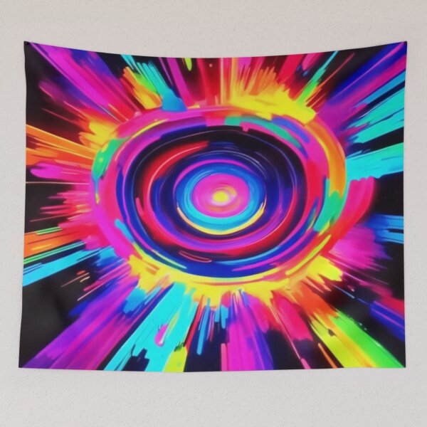 Item preview, Circular Symphony of Colors designed and sold by Health And Fitness Posts e-Store.