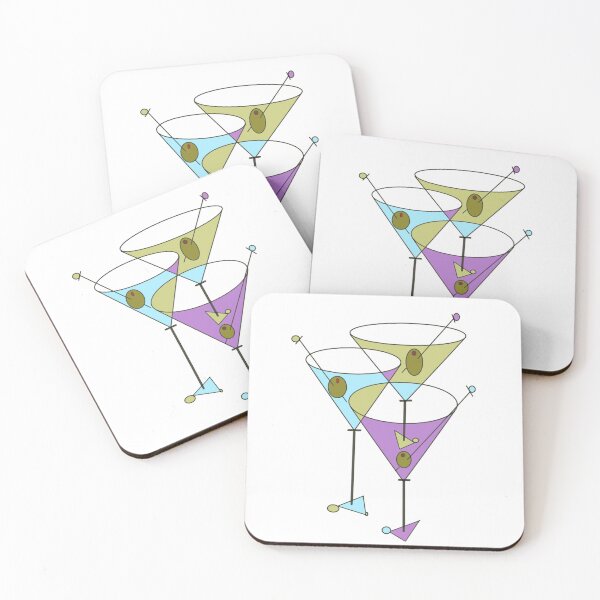 Item preview, Sunday Brunch Martinis designed and sold by MidCenturyMama.