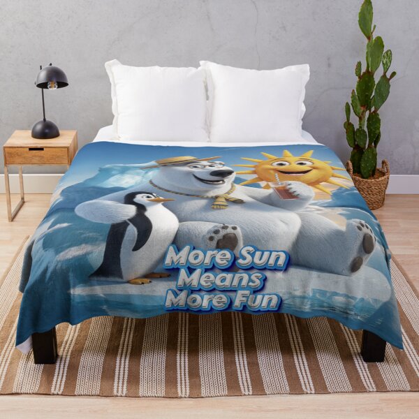 Item preview, More Sun Means More Fun - Global warming memes designed and sold by AleksKos.