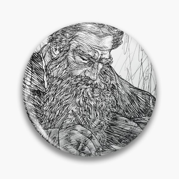 Item preview, LEO TOLSTOY ink portrait .6 designed and sold by lautir.
