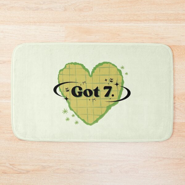 Item preview, GOT7 K-Pop Green Heart Scrapbook Design designed and sold by AJUNICE STUDIO.