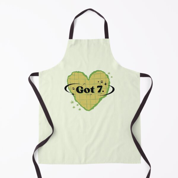 Item preview, GOT7 K-Pop Green Heart Scrapbook Design designed and sold by AJUNICE STUDIO.