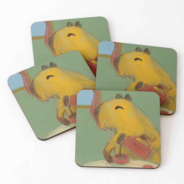 Item preview, this capybara loves coffee designed and sold by guilhernunes.